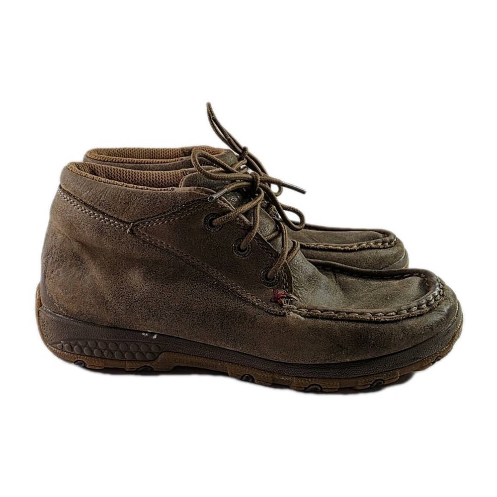 Twisted X Chukka Driving Moc Brown Boots - Women's Size 6 WXC0001